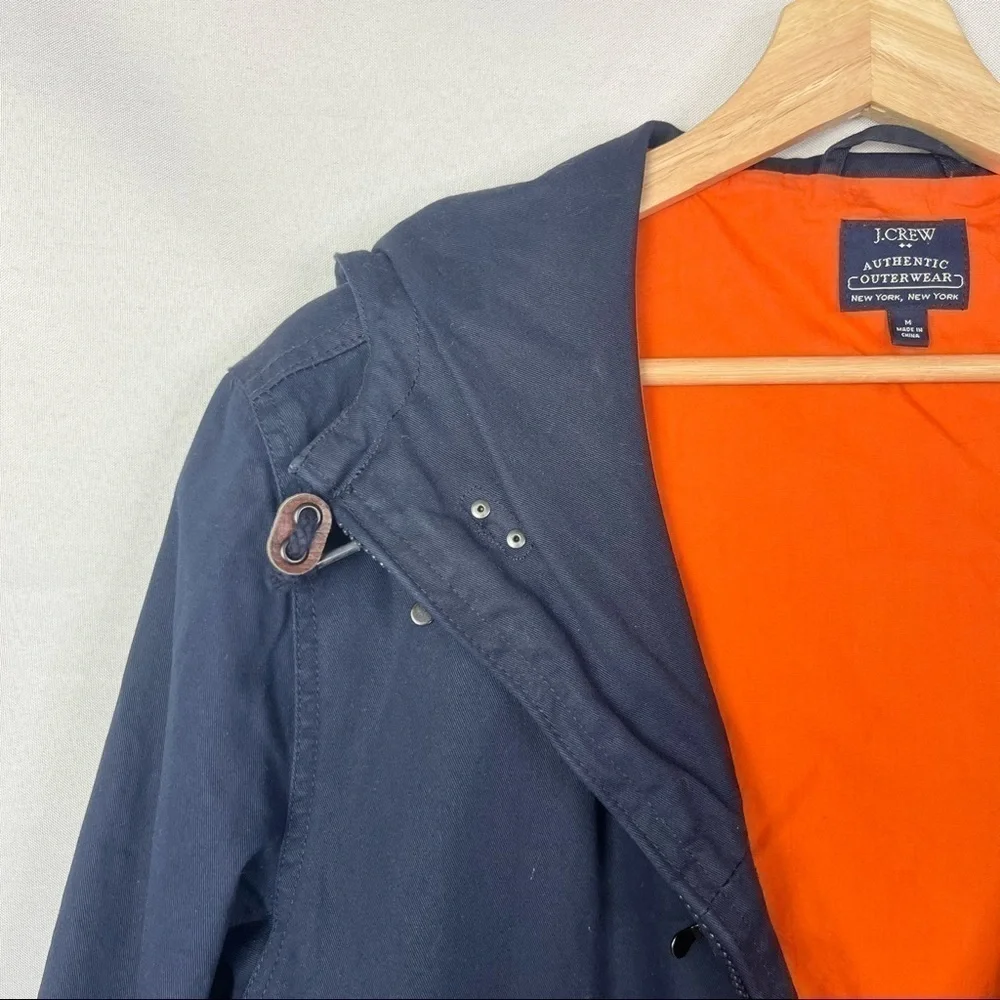 J. Crew Navy Blue Range Cargo Utility‎ Jacket M